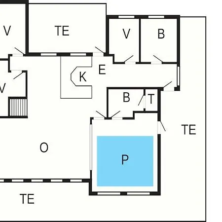 Casa de Férias 8 Person In Hj Rring Hjørring